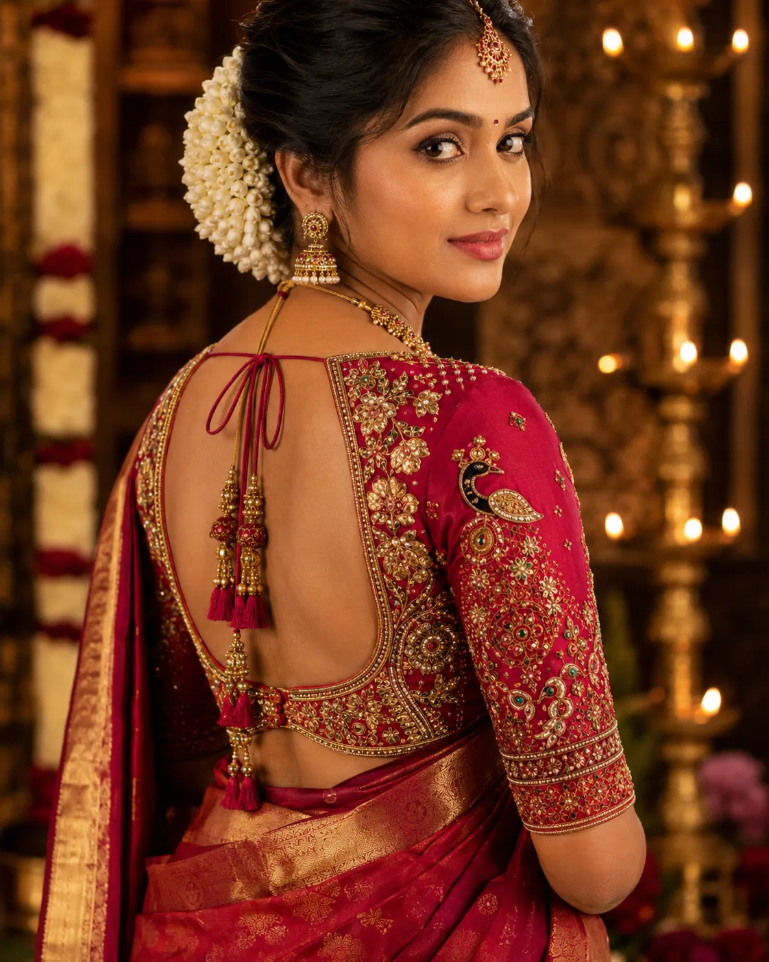 Aari embroidery blouse pattern