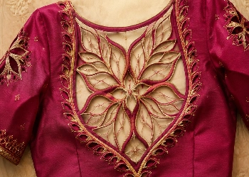Cutwork blouse design service